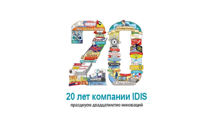 20 лет компании IDIS