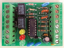 Интерфейсный модуль с реле и со светодиодной индикацией