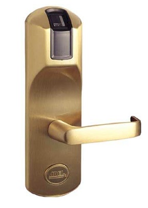 Биометрический дверной замок DFB6000 производства ADEL с считывателем карт 13,56 МГц