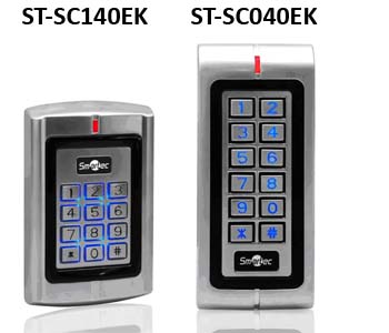 ST-SC040EK и ST-SC140EK Автономные вандалозащищенные контроллеры со встроенным считывателем и клавиатурой